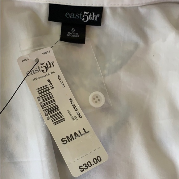 NWT White Blouse - Picture 5 of 6